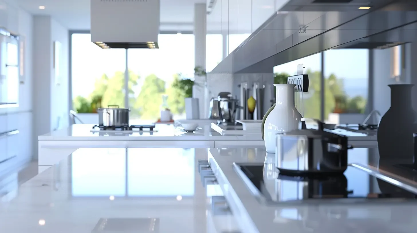 Deep cleaning service in a Los Angeles kitchen by Maid VIP