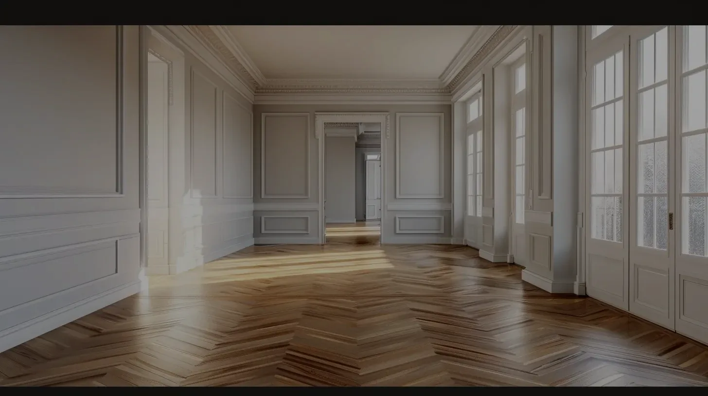 Move-in and move-out cleaning of an empty room by Maid VIP